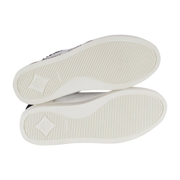 MCM Women's Shearling Contrast Logo Sneakers Shoes - Picture 9 of 9